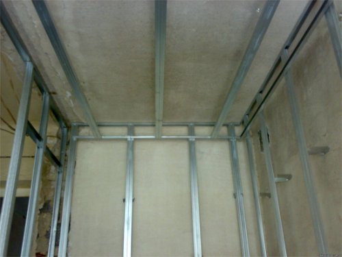 Каркас для гипсокартона своими руками