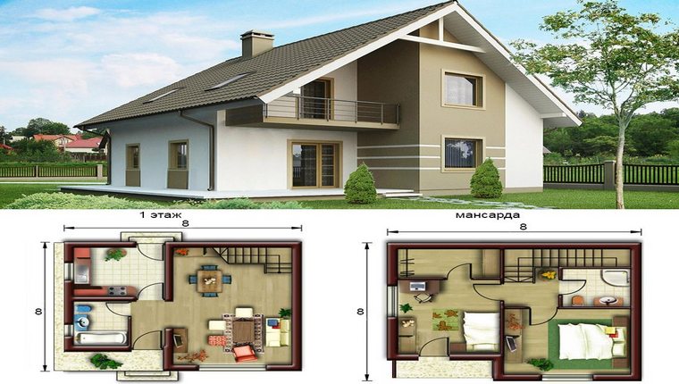 Планировка дома: одноэтажного, двухэтажного, виды планировок, выбор проекта