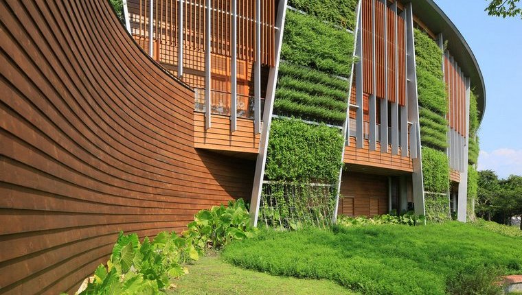 Зеленая архитектура при возведении городских зданий и сооружений